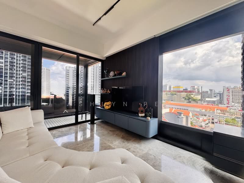 Midtown Modern, 16 Tan Quee Lan Street, 4 Bedrooms, 1,808 sqft, Condominium For Sale, by Ashlyn Peh, 500218825 - Living Room, Lovely View! - PropertyGuru.com.sg