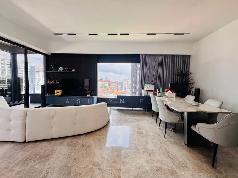 Midtown Modern, 16 Tan Quee Lan Street, 4 Bedrooms, 1,808 sqft, Condominium For Sale, by Ashlyn Peh, 500218825 - Bright Landscape Layout at Living-Dining - PropertyGuru.com.sg