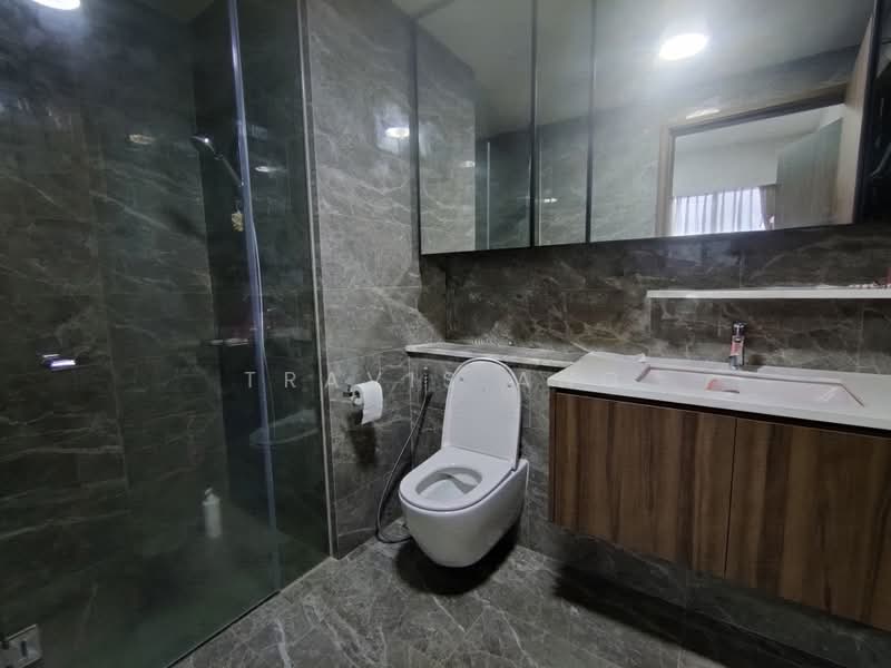 Lentor Modern, Lentor Central, 2 Bedrooms, 732 sqft, Condominium For Rent, by Travis Ang, 500218836 - Bathroom - PropertyGuru.com.sg