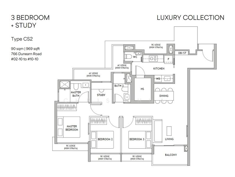 Dunearn House, 764 Dunearn Road, 3 Bedrooms, 969 sqft, Condominium For Sale, by Chris Chua, 500218846 - PropertyGuru.com.sg
