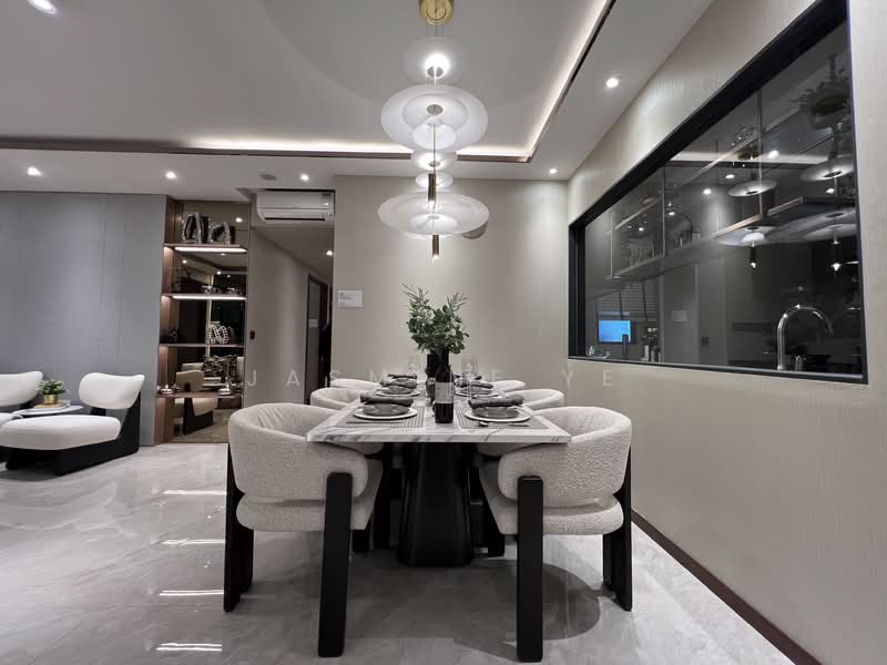 Chuan Park, 240 Lorong Chuan, 3 Bedrooms, 1,206 sqft, Condominium For Sale, by Jasmine Ye, 500218868 - Dining Room - PropertyGuru.com.sg