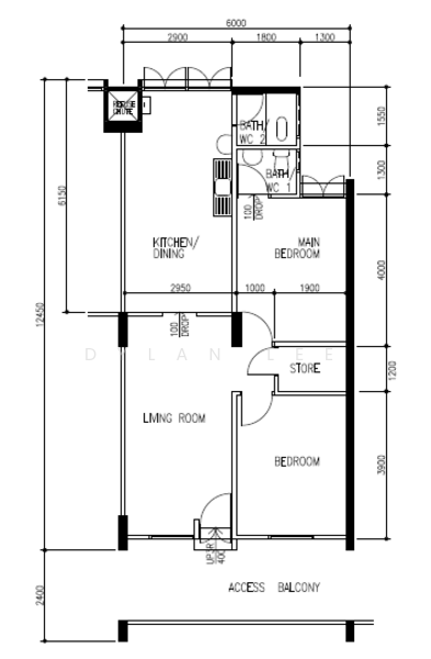 212 Ang Mo Kio Avenue 3, 212 Ang Mo Kio Avenue 3, 2 Bedrooms, 721 sqft, HDB Flat For Sale, by Dylan Lee, 500218874 - PropertyGuru.com.sg