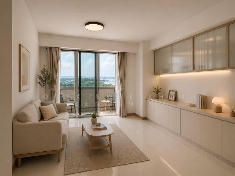 228B Punggol Field, 228B Punggol Field, 4 Bedrooms, 1,247 sqft, HDB Flat For Sale, by Quek Swee Khim Benjamin, 500218887 - Living Room - PropertyGuru.com.sg