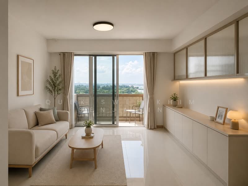228B Punggol Field, 228B Punggol Field, 4 Bedrooms, 1,247 sqft, HDB Flat For Sale, by Quek Swee Khim Benjamin, 500218887 - Living Room - PropertyGuru.com.sg