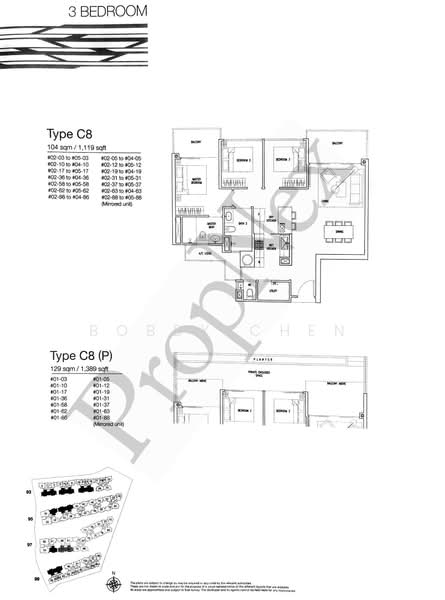 The Nautical, 97 Jalan Sendudok, 3 Bedrooms, 1,119 sqft, Condominium For Sale, by Bobby Chen, 500218901 - PropertyGuru.com.sg