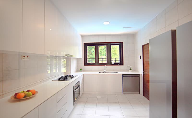 Underpriced! Newly Refurbished! Huge Tropical Cluster-Bungalow!, Pasir Panjang Road, 5 Bedrooms, 6,000 sqft, Detached House For Rent, by Eddie Koh, 500218949 - Kitchen - PropertyGuru.com.sg
