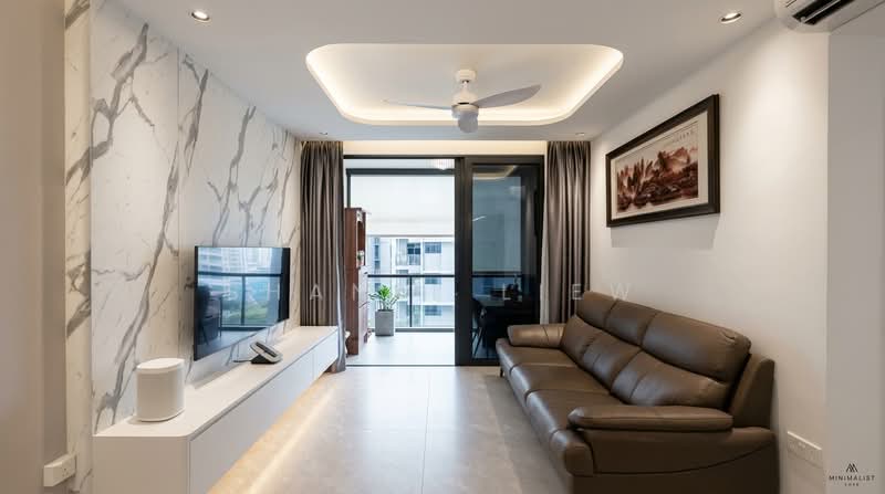 Park Colonial, 10 Woodleigh Lane, 3 Bedrooms, 980 sqft, Condominium For Rent, by Shanel Liew, 500218957 - Living Room - PropertyGuru.com.sg