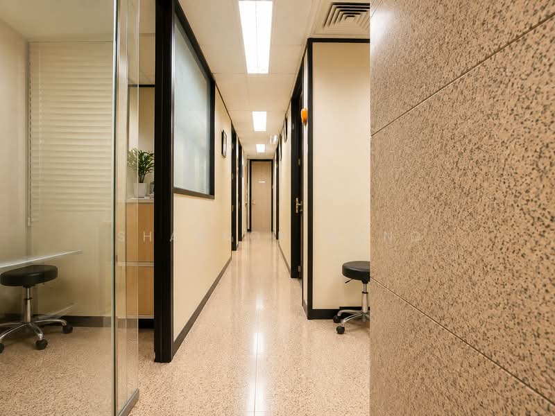 Gleneagles Hospital, 6A Napier Road, 300 sqft, Office For Rent, by Shannon Wong, 500218972 - Clinic walkway - CommercialGuru.com.sg