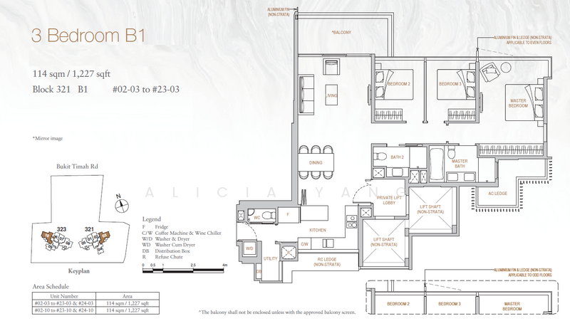 Perfect Ten, 323 Bukit Timah Road, 3 Bedrooms, 1,227 sqft, Condominium For Sale, by Alicia Yang, 500218985 - PropertyGuru.com.sg