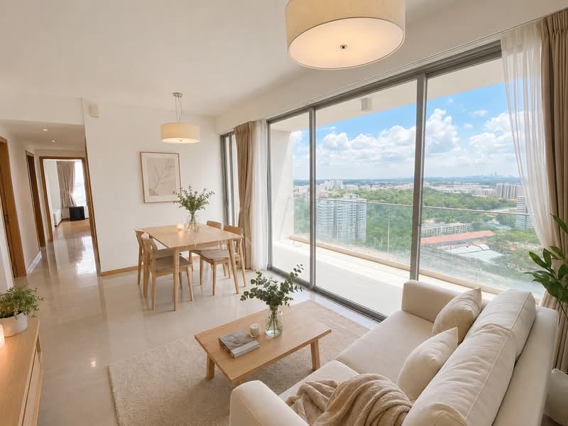 Centro Residences, 59 Ang Mo Kio Avenue 8, 4 Bedrooms, 1,281 sqft, Condominium For Sale, by Lynn Chen, 500218996 - Living Room - PropertyGuru.com.sg