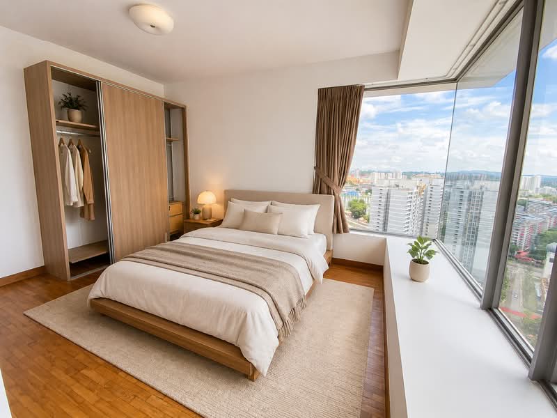 Centro Residences, 59 Ang Mo Kio Avenue 8, 4 Bedrooms, 1,281 sqft, Condominium For Sale, by Lynn Chen, 500218996 - Master Bedroom - PropertyGuru.com.sg