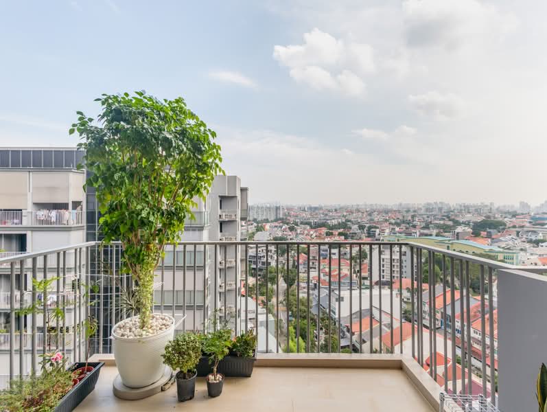 The Florence Residences, 93 Hougang Avenue 2, 2 Bedrooms, 797 sqft, Condominium For Sale, by Paullyn Tay, 500218997 - Balcony - PropertyGuru.com.sg