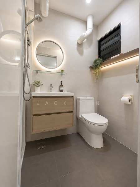 332 Clementi Avenue 2, 332 Clementi Avenue 2, 3 Bedrooms, 990 sqft, HDB Flat For Sale, by Jack Tan, 500219004 - Bathroom - PropertyGuru.com.sg