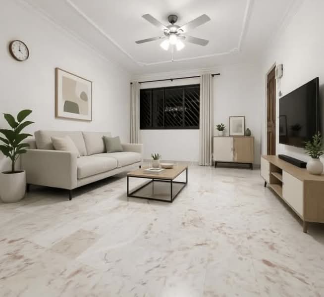 332 Clementi Avenue 2, 332 Clementi Avenue 2, 3 Bedrooms, 990 sqft, HDB Flat For Sale, by Jack Tan, 500219004 - Living Room - PropertyGuru.com.sg