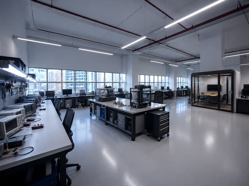 3,218 sqft | 5.80m Ceiling | Bendemeer MRT | City Fringe B1, Bendemeer Road, 3,218 sqft, Light Industrial (B1) For Rent, by Aaron Yang, 500219010 - Interior - CommercialGuru.com.sg