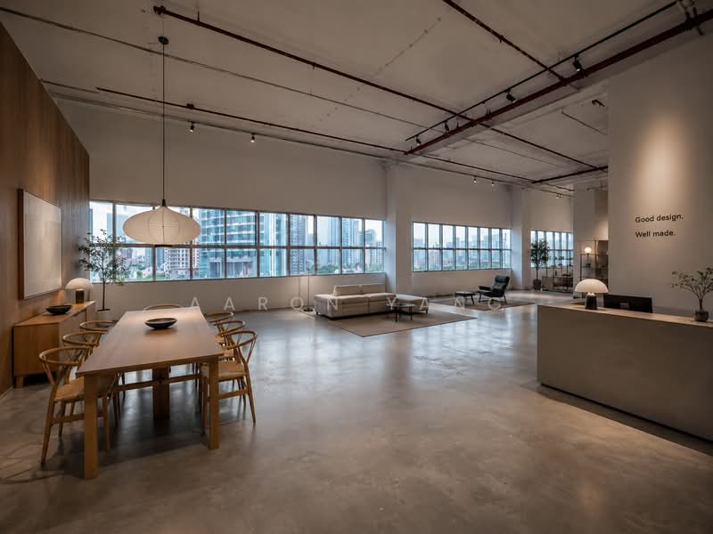 3,218 sqft | 5.80m Ceiling | Bendemeer MRT | City Fringe B1, Bendemeer Road, 3,218 sqft, Light Industrial (B1) For Rent, by Aaron Yang, 500219010 - Living Room - CommercialGuru.com.sg