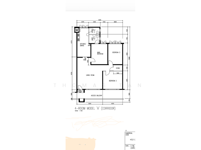 214 Petir Road, 214 Petir Road, 3 Bedrooms, 1,108 sqft, HDB Flat For Sale, by Thomas Tan, 500219055 - PropertyGuru.com.sg