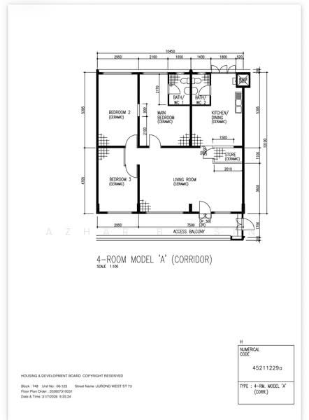 748 Jurong West Street 73, 748 Jurong West Street 73, 3 Bedrooms, 1,119 sqft, HDB Flat For Sale, by Azhar Baksin, 500219077 - PropertyGuru.com.sg