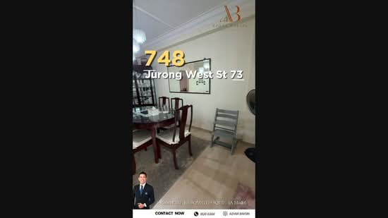 748 Jurong West Street 73, 748 Jurong West Street 73, 3 Bedrooms, 1,119 sqft, HDB Flat For Sale, by Azhar Baksin, 500219077 - PropertyGuru.com.sg