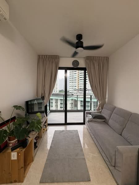 Avenue South Residence, 13 Silat Avenue, 2 Bedrooms, 657 sqft, Condominium For Rent, by April Tan, 500219092 - Living Room - PropertyGuru.com.sg