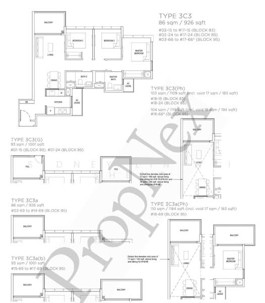 The Florence Residences, 95 Hougang Avenue 2, 3 Bedrooms, 1,119 sqft, Condominium For Sale, by Sidney Lin Wei Sheng, 500219103 - PropertyGuru.com.sg