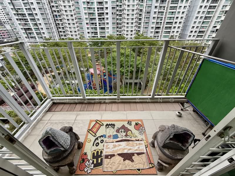 268C Punggol Field, 268C Punggol Field, 3 Bedrooms, 1,066 sqft, HDB Flat For Sale, by Wilfred Kang, 500219143 - Balcony - PropertyGuru.com.sg
