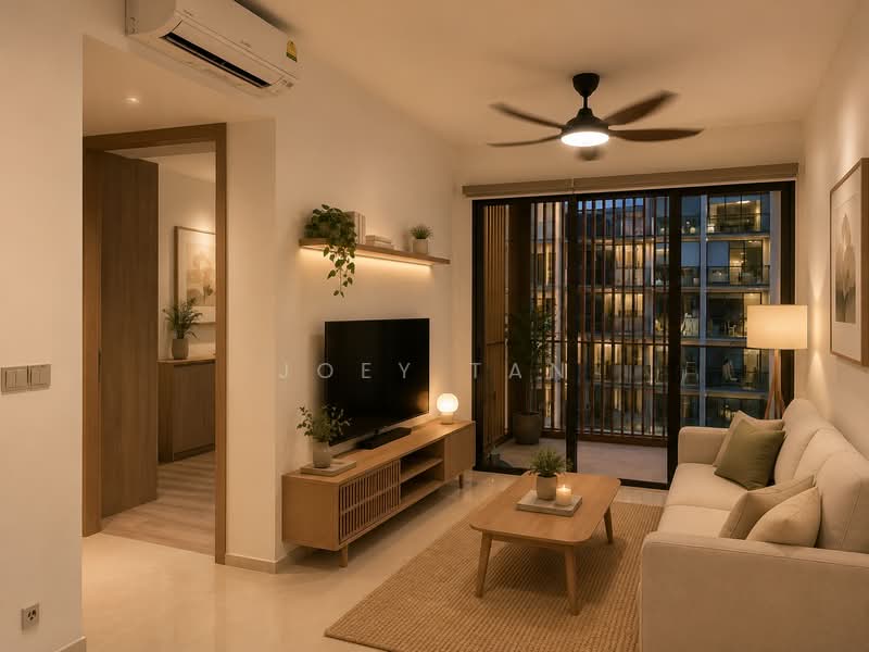 Dairy Farm Residences, 6 Dairy Farm Lane, Dairy Farm / Bukit Panjang / Choa Chu Kang, 2 Bedrooms, 721 sqft, Condominium For Sale, by Joey Tan, 500219147 - Living Room - PropertyGuru.com.sg