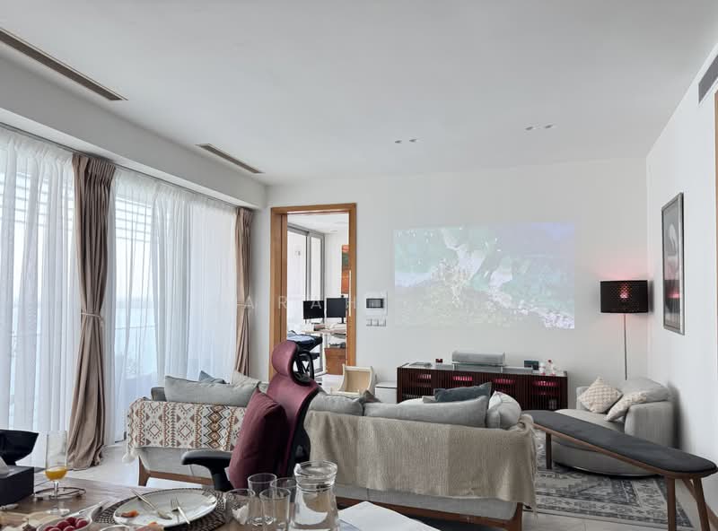 The Oceanfront @ Sentosa Cove, , 3 Bedrooms, 1,776 sqft, Condominium For Sale, by Sarah Sun, 500219161 - Living Room - PropertyGuru.com.sg
