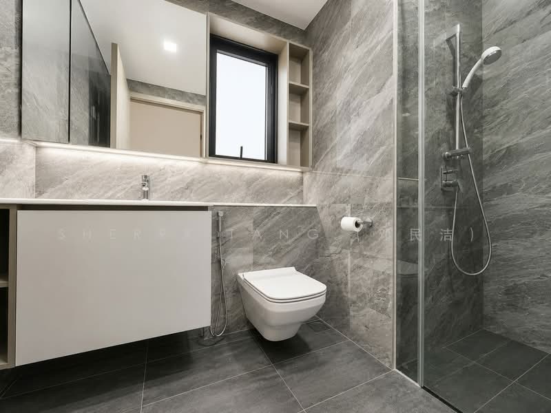 Sengkang Grand Residences, 76 Compassvale Bow, Hougang / Punggol / Sengkang, 3 Bedrooms, 936 sqft, Condominium For Sale, by Sherry Tang (邓民洁), 500219243 - Bathroom - PropertyGuru.com.sg