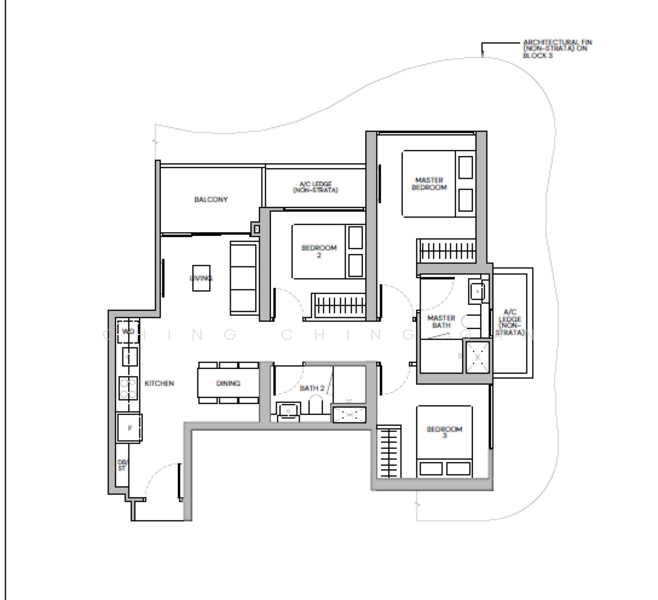 Zyon Grand, 3 Kim Seng Road, 3 Bedrooms, 818 sqft, Condominium For Sale, by Ching Ching Gan, 500219254 - PropertyGuru.com.sg