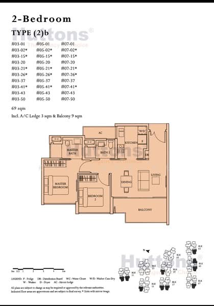 The Inflora, 57 Flora Drive, 2 Bedrooms, 743 sqft, Condominium For Sale, by Kee Carrine, 500219302 - PropertyGuru.com.sg