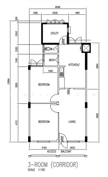 76 Lorong Limau, 76 Lorong Limau, 3 Bedrooms, 700 sqft, HDB Flat For Sale, by Janelle Chew, 500219374 - PropertyGuru.com.sg