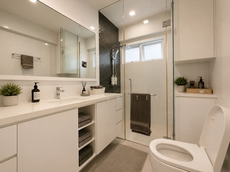 Serangoon Garden Estate, 77 Crowhurst Drive, 5 Bedrooms, 5,200 sqft, Semi-Detached House For Sale, by XAVIER TEI, 500219384 - Bathroom - PropertyGuru.com.sg