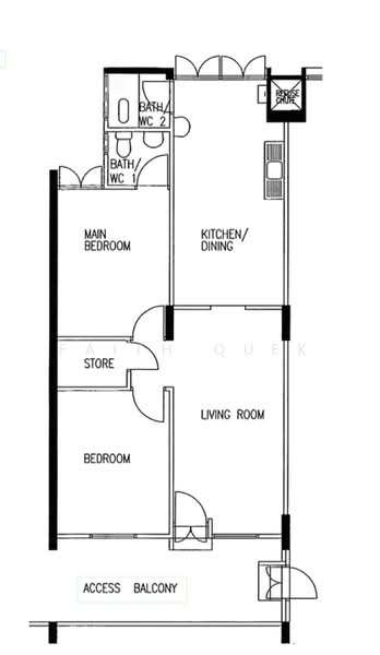 128 Ang Mo Kio Avenue 3, 128 Ang Mo Kio Avenue 3, 2 Bedrooms, 7,760 sqft, HDB Flat For Sale, by Faith Quek, 500219429 - PropertyGuru.com.sg
