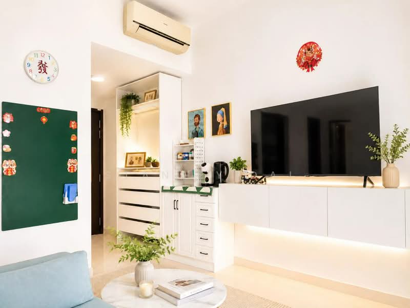 The Inflora, 51 Flora Drive, 2 Bedrooms, 743 sqft, Condominium For Sale, by Stanley Dai, 500219452 - Living Room - PropertyGuru.com.sg