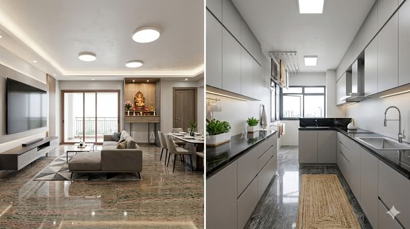 200A Sengkang East Road, 200A Sengkang East Road, Hougang / Punggol / Sengkang, 3 Bedrooms, 1,184 sqft, HDB Flat For Sale, by Tan Alan, 500219488 - Living Room(artist impression) - PropertyGuru.com.sg