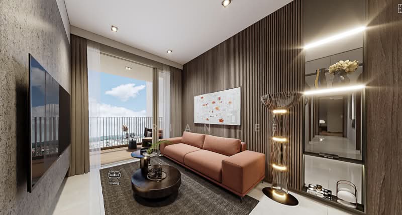 Lentor Hills Residences, 35 Lentor Hills Road, 4 Bedrooms, 1,346 sqft, Apartment For Sale, by Adrian Lee, 500219506 - Living Room - PropertyGuru.com.sg
