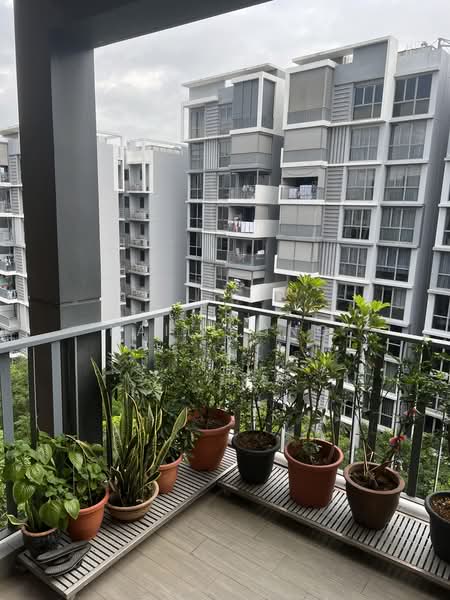 The Brownstone, 150 Canberra Drive, 3 Bedrooms, 915 sqft, Executive Condominium For Sale, by Kaili Ong, 500219536 - Balcony - PropertyGuru.com.sg