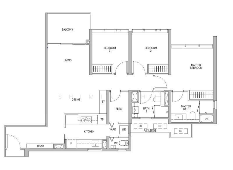 Whistler Grand, 109 West Coast Vale, 3 Bedrooms, 1,066 sqft, Condominium For Sale, by Shimin Chua, 500219537 - PropertyGuru.com.sg