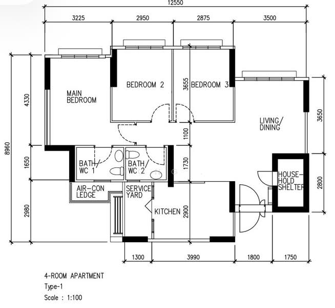 365C Sembawang Crescent, 365C Sembawang Crescent, Sembawang / Yishun, 3 Bedrooms, 1,001 sqft, HDB Flat For Sale, by Hong ., 500219544 - PropertyGuru.com.sg