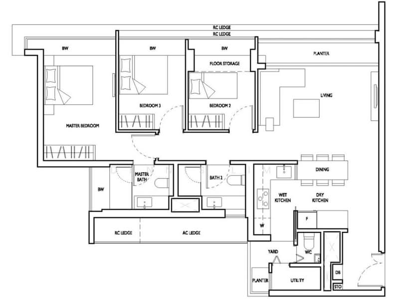 D'Nest, 147 Pasir Ris Grove, 3 Bedrooms, 1,130 sqft, Condominium For Sale, by Dennis Lim, 500219599 - PropertyGuru.com.sg