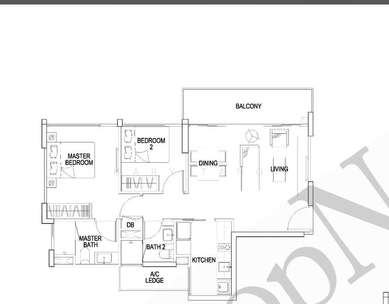 FLO Residence, 13 Punggol Field Walk, 2 Bedrooms, 786 sqft, Condominium For Sale, by Gary Tang, 500219630 - PropertyGuru.com.sg