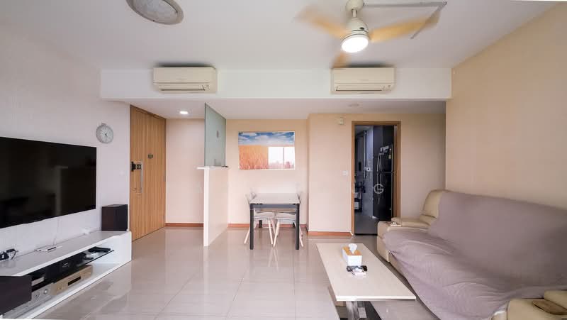 FLO Residence, 13 Punggol Field Walk, 2 Bedrooms, 786 sqft, Condominium For Sale, by Gary Tang, 500219630 - Living Room - PropertyGuru.com.sg