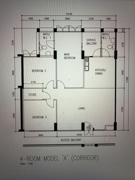 80 Lorong 4 Toa Payoh, 80 Lorong 4 Toa Payoh, 3 Bedrooms, 1,119 sqft, HDB Flat For Sale, by Steve Ho, 500219633 - PropertyGuru.com.sg