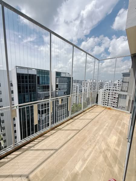 The Luxurie, 15 Compassvale Road, 3 Bedrooms, 1,205 sqft, Condominium For Rent, by Joe Tay, 500219665 - Balcony - PropertyGuru.com.sg