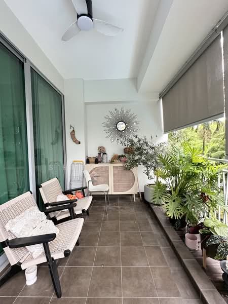 ClementiWoods Condominium, 82 West Coast Road, 2 Bedrooms, 1,055 sqft, Condominium For Rent, by Serene Tey, 500219701 - Balcony - PropertyGuru.com.sg