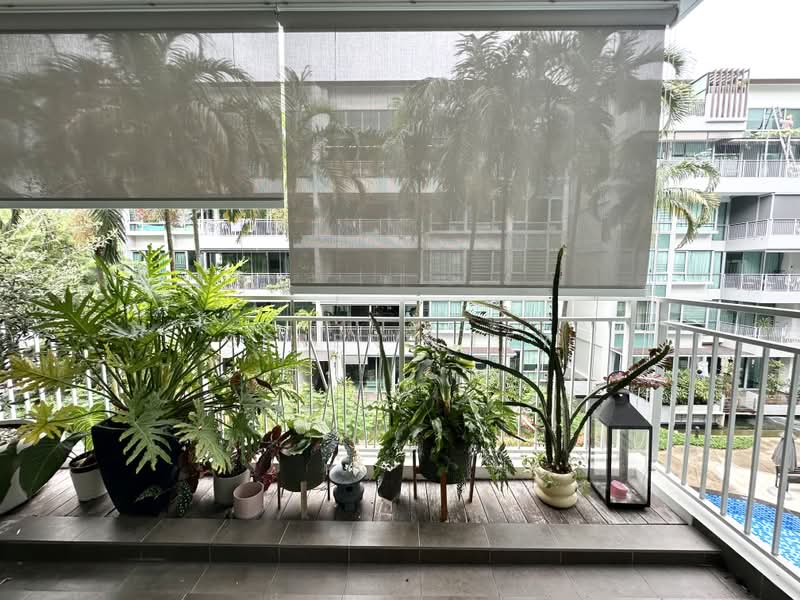 ClementiWoods Condominium, 82 West Coast Road, 2 Bedrooms, 1,055 sqft, Condominium For Rent, by Serene Tey, 500219701 - Balcony - PropertyGuru.com.sg