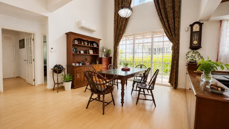 Belgravia Park, Seletar Terrace, 5 Bedrooms, 2,800 sqft, Corner Terrace For Sale, by Lex Lim 林双麟, 500219702 - Dining Room - PropertyGuru.com.sg