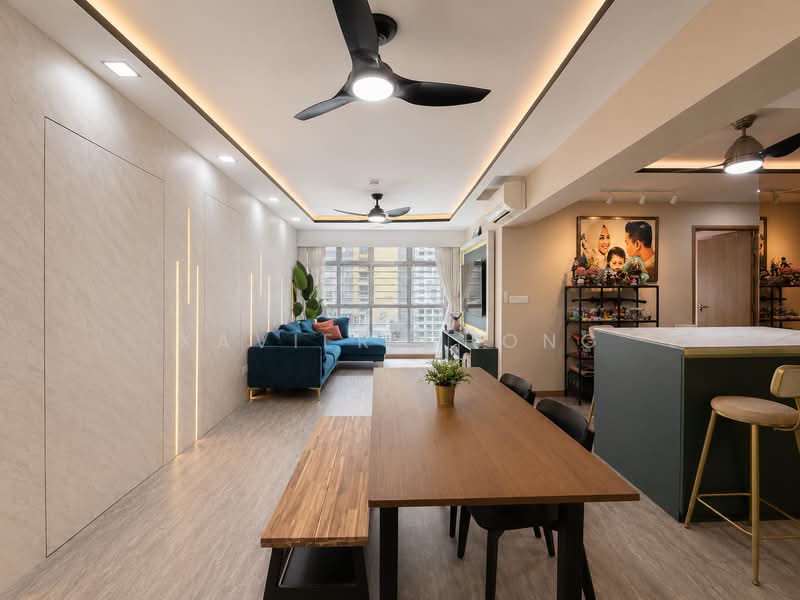 406B Northshore Drive, 406B Northshore Drive, 3 Bedrooms, 1,206 sqft, HDB Flat For Sale, by Xavier Chong, 500219801 - Living Room - PropertyGuru.com.sg