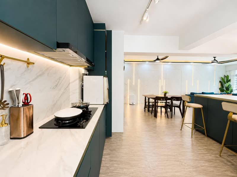 406B Northshore Drive, 406B Northshore Drive, 3 Bedrooms, 1,206 sqft, HDB Flat For Sale, by Xavier Chong, 500219801 - Kitchen - PropertyGuru.com.sg